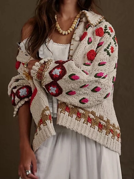 Free People Sweaters - Free People Rosebud Cardigan - Womens XS